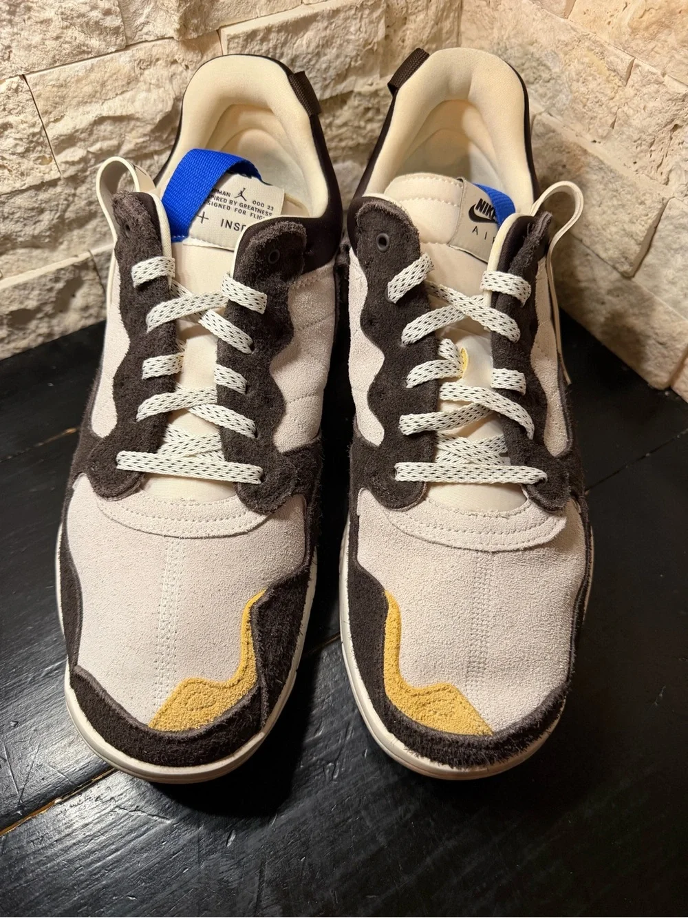 NIKE AIR JORDAN MA2 SUEDE SAIL VELVET BROWN BLACK OFF WHITE RM 4 CV8122-120 Sz13
